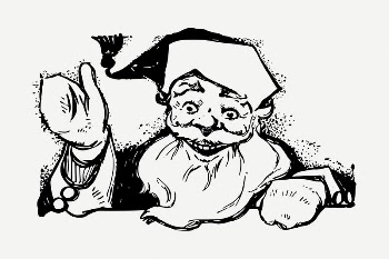 Santa Claus drawing, vintage Christmas | Free PSD - rawpixel
