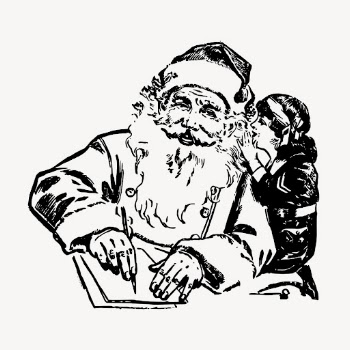 Santa Claus drawing, vintage Christmas | Free Vector - rawpixel