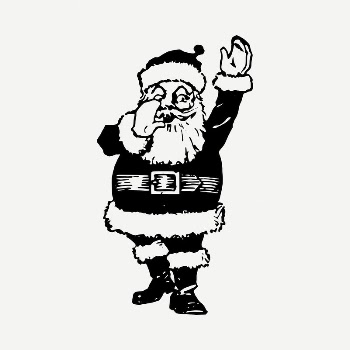Santa Claus drawing, vintage illustration | Free PSD - rawpixel