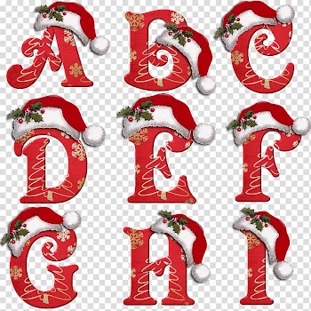 Santa Claus English alphabet Letter Christmas, santa claus transparent background PNG clipart