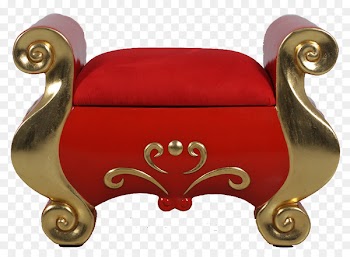 Santa Claus Footstool Throne Christmas Day - santa email 