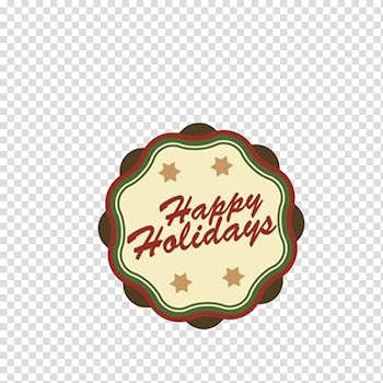 Santa Claus Gift Christmas Birthday, Happy birthday gift sticker! transparent background PNG clipart