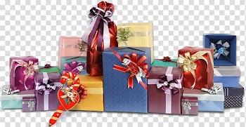 Santa Claus Gift Christmas decoration Christmas ornament, Gift heap transparent background PNG clipart