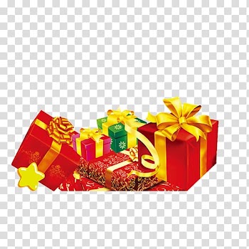 Santa Claus Gift Christmas, gift transparent background PNG clipart