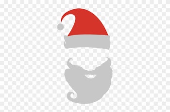 Santa Claus Hat And Beard - Santa Beard And Hat