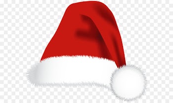 Santa Claus Hat Christmas Cap - Santa Hat PNG Clip Art Image 
