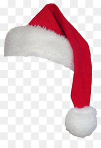 Santa Claus Hat Christmas Clip art - Transparent Santa Hat with Mistletoe PNG Picture 