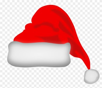 Santa Claus Hat Clipart - Santa Hat Transparent Background