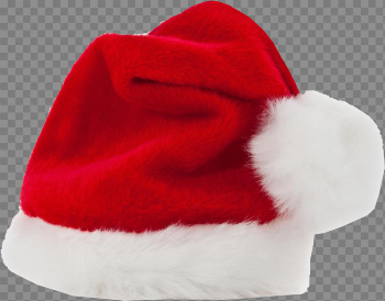 Santa Claus Hat PNG Background Image