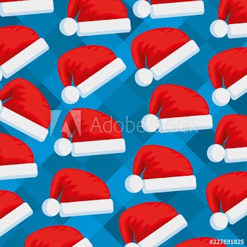 santa claus hats pattern