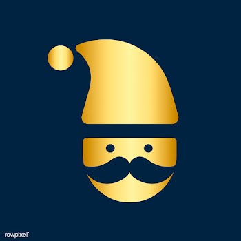 Santa Claus icon Christmas holiday decoration.. | Free stock vector - 511644