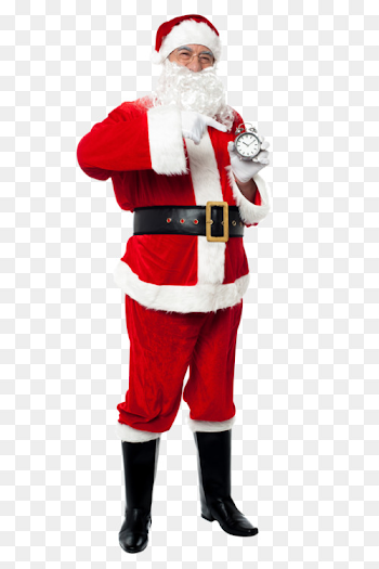 Santa Claus Mrs. Claus North Pole Christmas Costume Free PNG Image ...