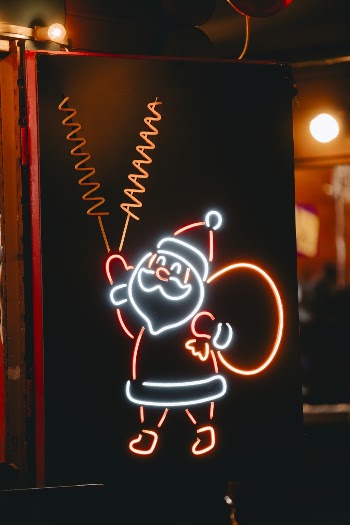 Santa Claus Neonlight
