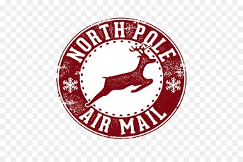 Santa Claus North Pole Christmas stamp Postage Stamps - Naughty 