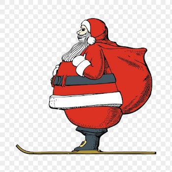 Santa Claus png sticker, Christmas | Free PNG - rawpixel