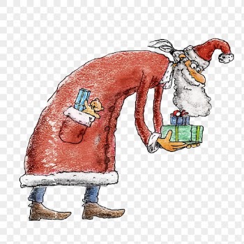 Santa Claus png sticker, Christmas | Free PNG - rawpixel