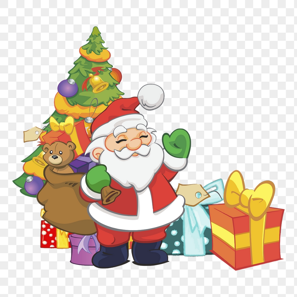 Santa Claus png sticker, Christmas | Free PNG - rawpixel