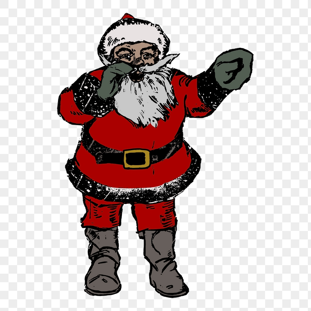 Santa Claus png sticker, Christmas | Free PNG - rawpixel