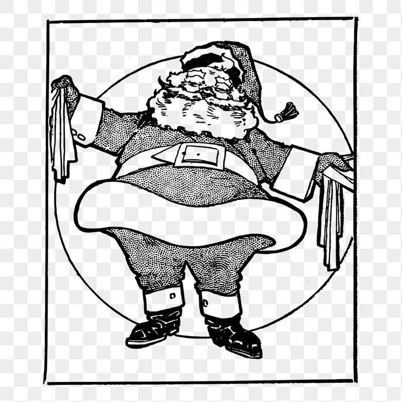 Santa Claus png sticker illustration, | Free PNG - rawpixel