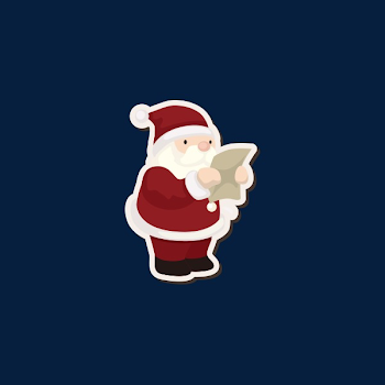 Santa Claus Reading The Newspaper, Santa Clipart, Reading Clipart ...