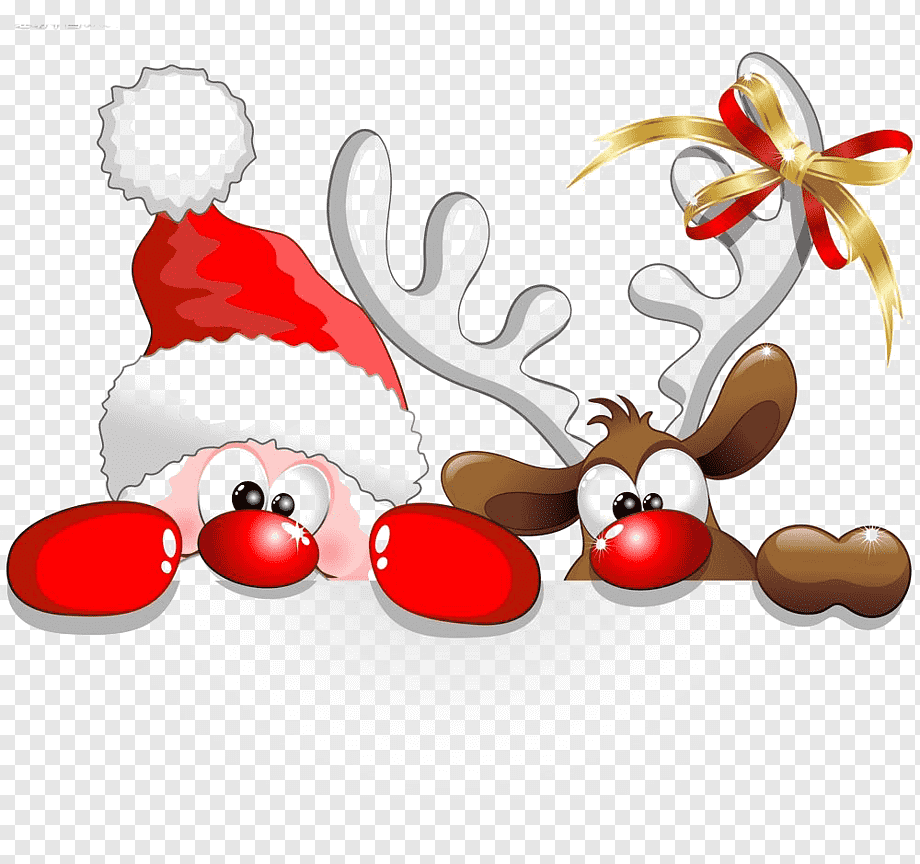 Santa Claus Reindeer Christmas Cartoon, Santa Claus Creative, food, heart, creative Artwork png