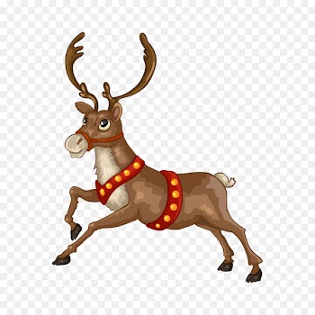Santa Claus Reindeer Stock photography Vector graphics Christmas Day - cute reindeer 