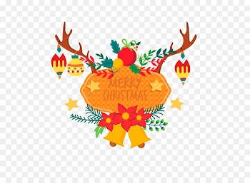Santa Claus Royal Christmas Message Gift Christmas stocking - Vector Christmas elk element 