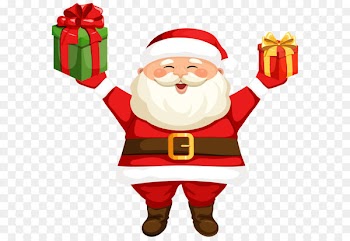 Santa Claus Rudolph Clip art - Santa Claus with Gifts PNG Clipart Image 
