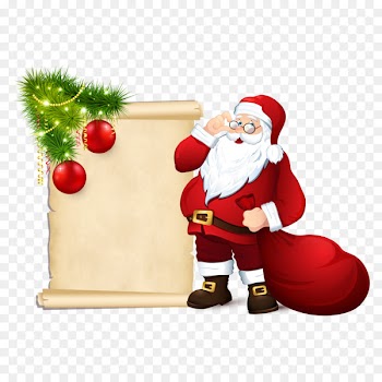 Santa Claus Rudolph Ho ho ho Illustration - Santa Claus 