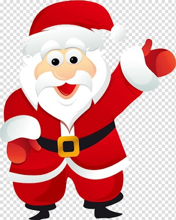 Santa Claus's reindeer Christmas, Santa Claus design transparent background PNG clipart