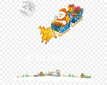 Santa Claus's reindeer Santa Claus's reindeer NORAD Tracks Santa Christmas - Free Christmas posters buckle material 