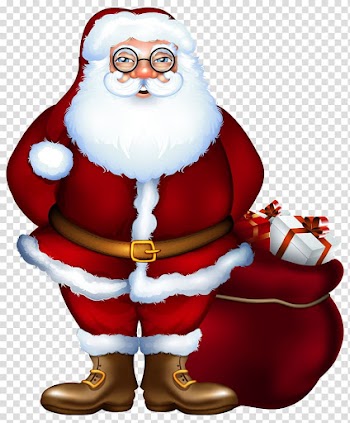 Santa Claus , Santa Claus Mrs. Claus Christmas , Santa Claus transparent background PNG clipart