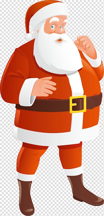 Santa Claus SantaCon Christmas Gift Illustration, Santa Claus transparent background PNG clipart