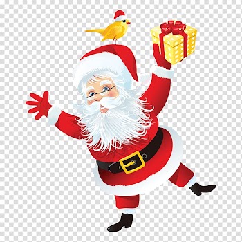Santa Claus Santas Christmas Presents Christmas ornament, Santa Claus transparent background PNG clipart