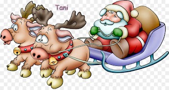 Santa Claus Sled - Santa's sleigh 