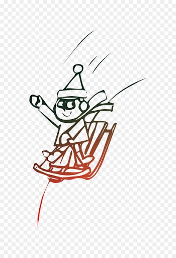 Santa Claus Sledding Christmas Day Portable Network Graphics Drawing -  