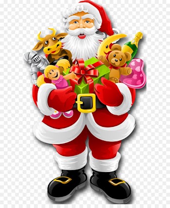 Santa Claus Snegurochka Christmas card Clip art - Creative Christmas 
