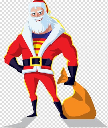 Santa Claus T-shirt Christmas , Christmas transparent background PNG clipart
