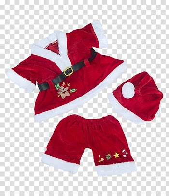 Santa Claus Teddy bear Elf Costume, Teddy bear Girl transparent background PNG clipart