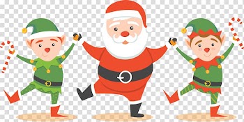 Santa Claus The Elf on the Shelf Christmas elf, santa claus transparent background PNG clipart
