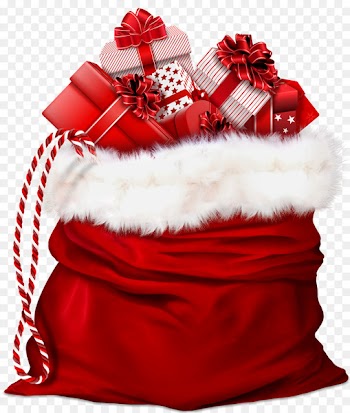 Santa Claus Village Gift Christmas Bag - santa claus 