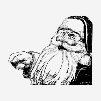 Santa Claus, vintage Christmas illustration. | Free Photo Illustration - rawpixel
