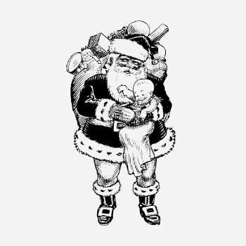 Santa Claus, vintage Christmas illustration. | Free Photo Illustration - rawpixel