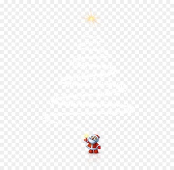 Santa Claus Yellow Christmas Pattern - Christmas aura 