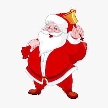 Santa Clause character clipart, Christmas | Free Vector - rawpixel