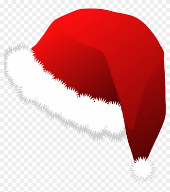 Santa Hat Clipart Clear - Santa Claus Hat Clipart