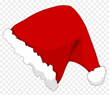 Santa Hat Clipart Hut - Christmas Hat Clipart Png