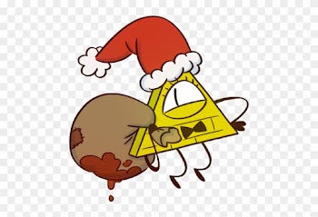 Santa Hat Clipart Outline - Christmas Fashion Travel Bag One Size