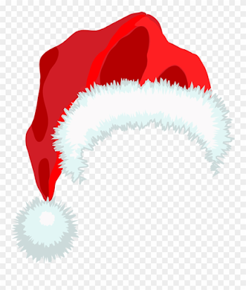 Santa Hat Clipart - Transparent Clip Art Santa Hat - Png Download ...