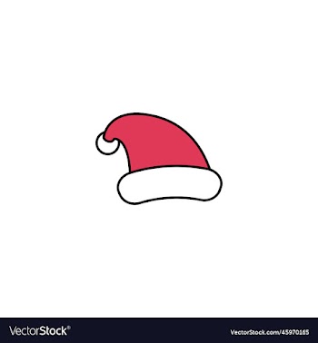 santa hat creative icon multicolor line from